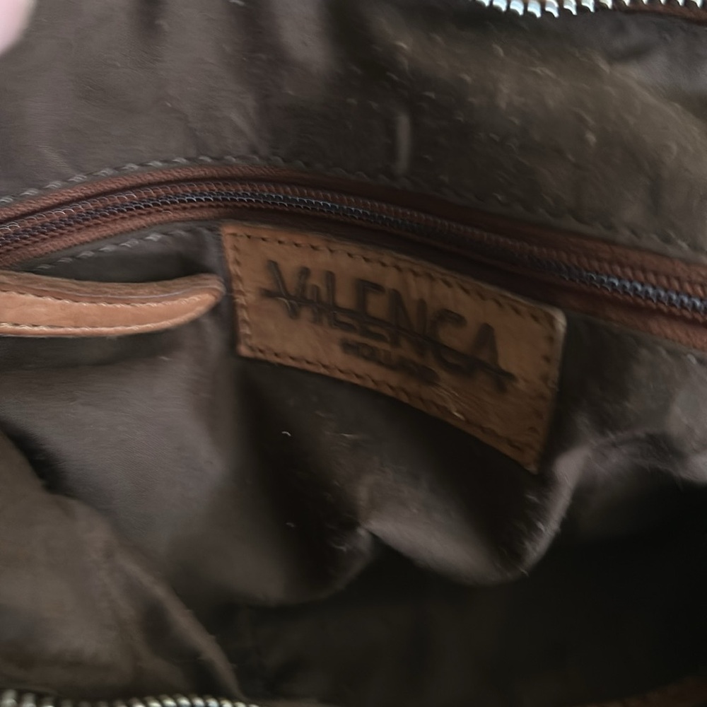 Vilenca Holland genuine leather woven purse - Picture 5 of 9